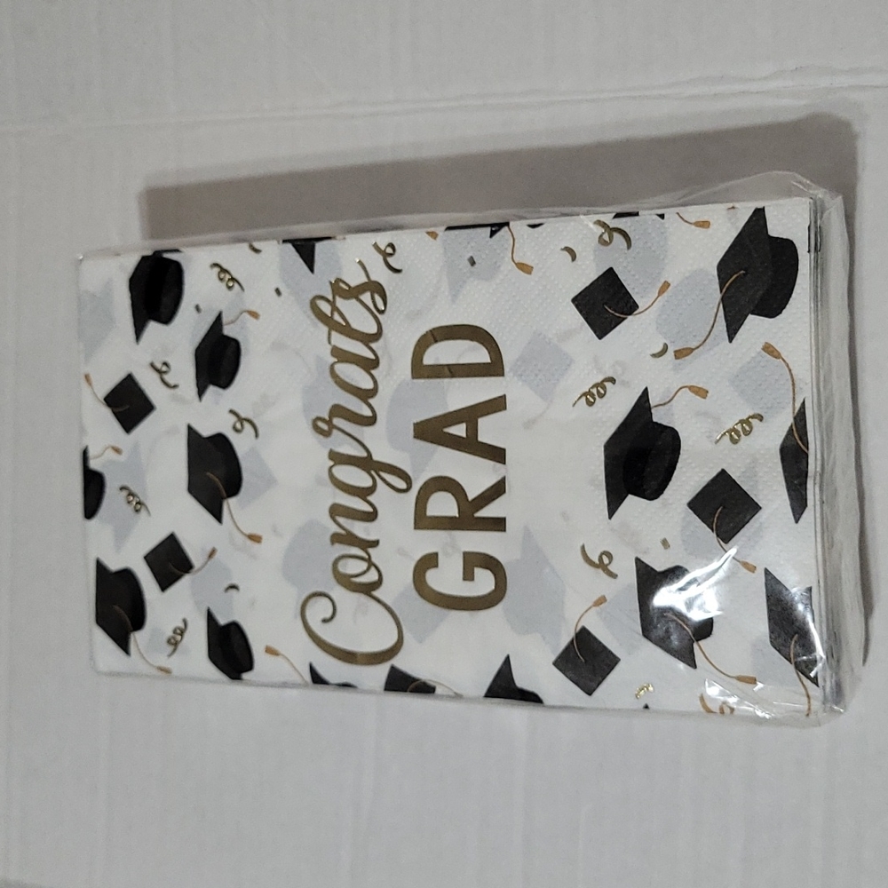 "Congrats Grad" Guest Towels/ Napkins